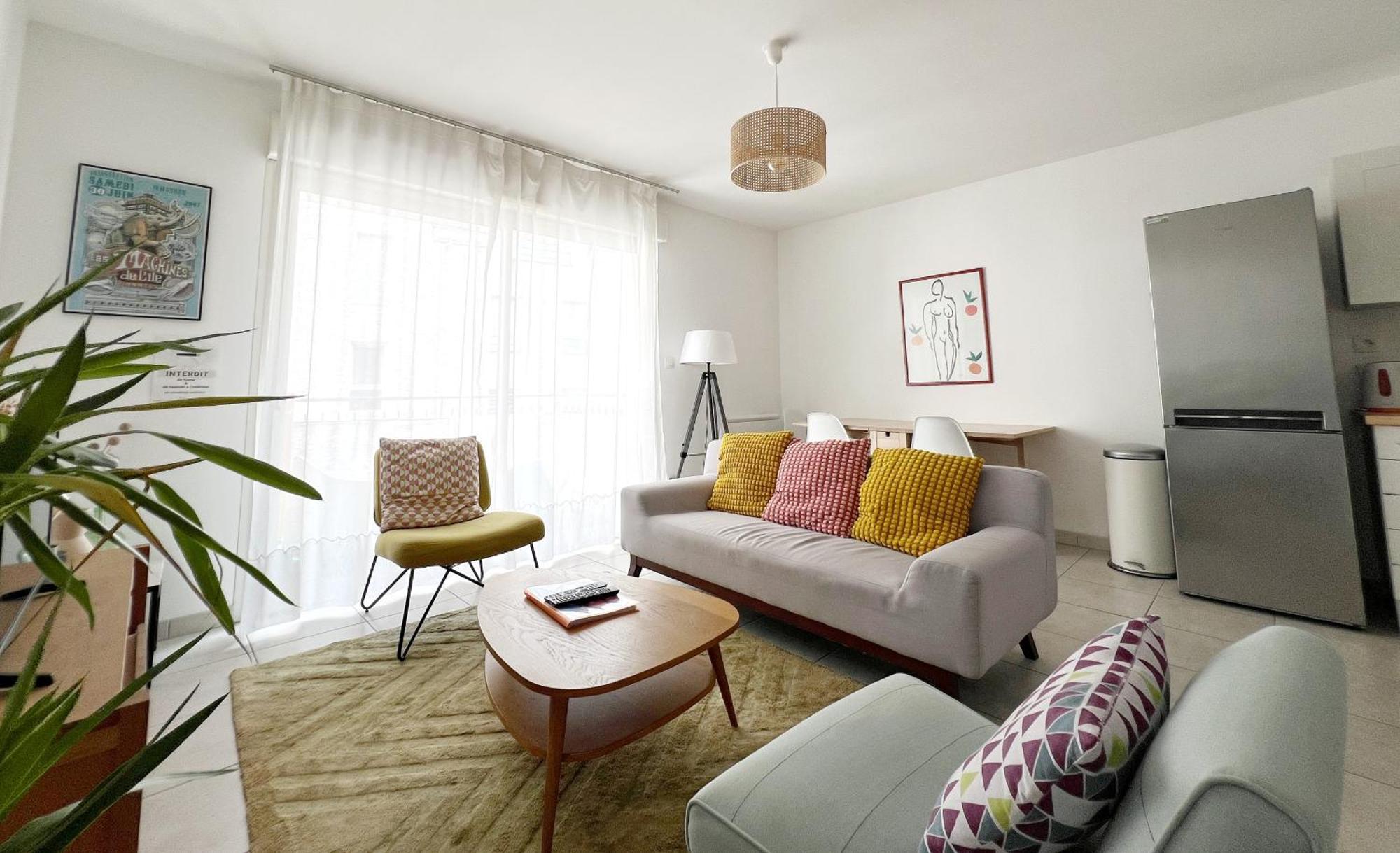 Apartamento Le Viarm'Elite Nantes Exterior foto